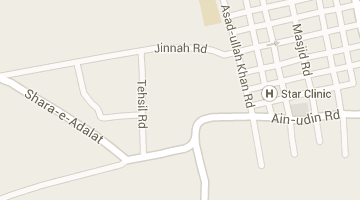 نوشکی map